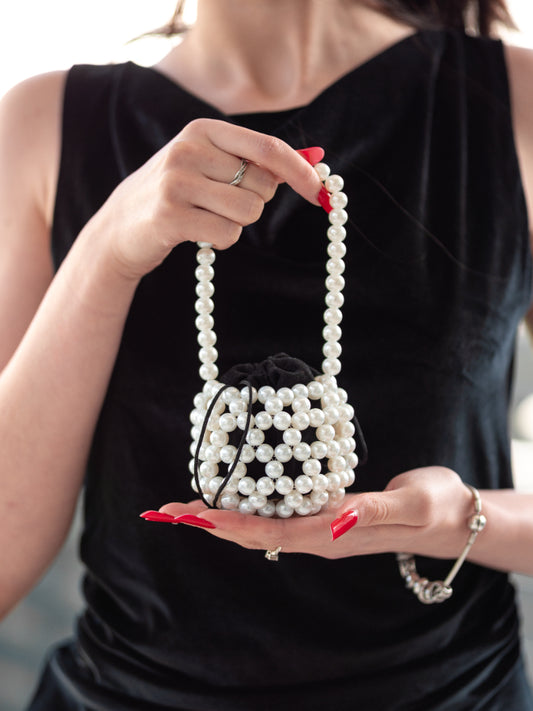 GEANTĂ | Mini, din perle