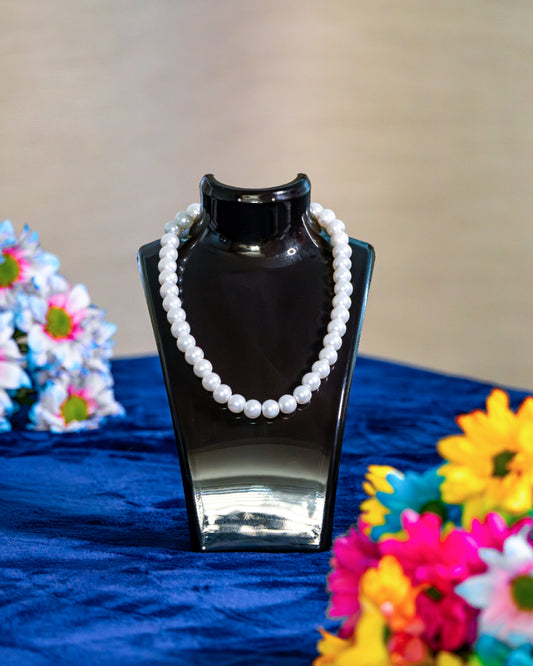 COLIER | Simplu, perle mari