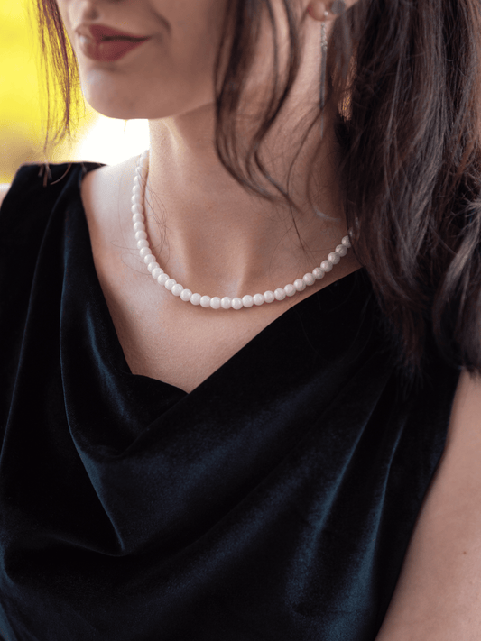 COLIER | Simplu, perle mici