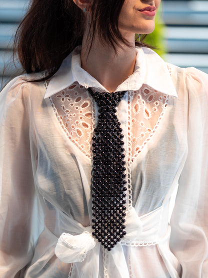 CRAVATĂ | Perle negre