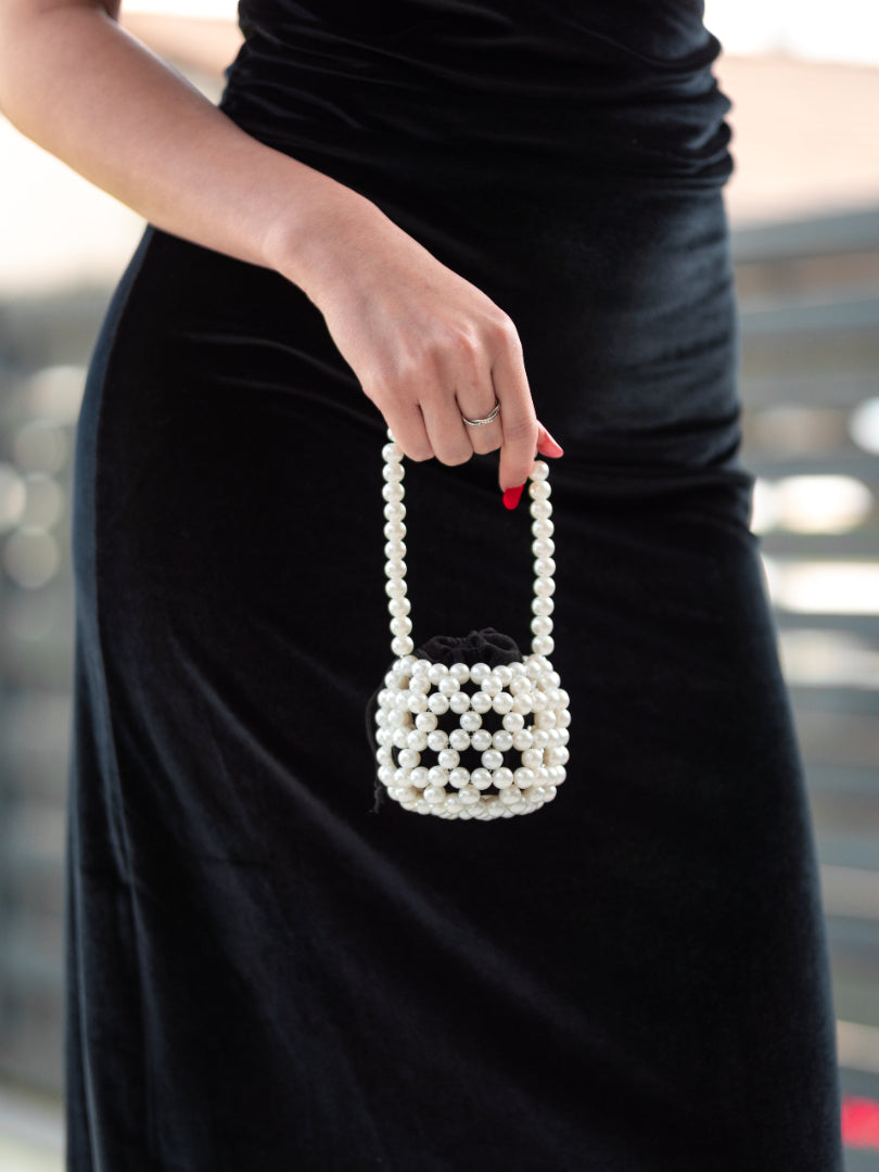 GEANTĂ | Mini, din perle